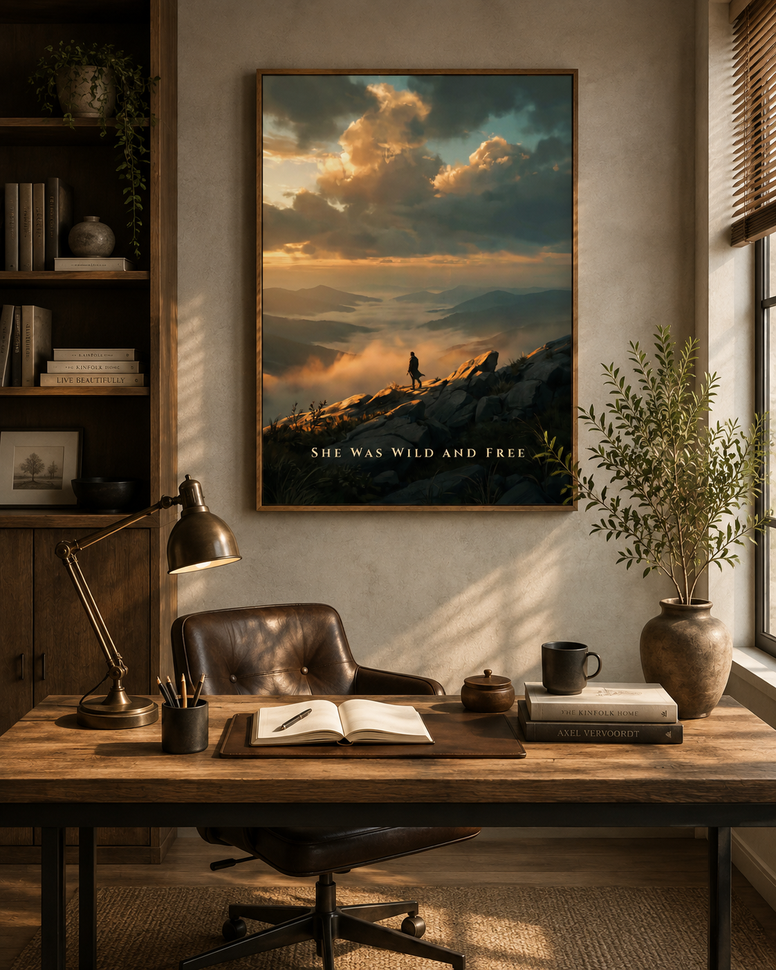 Stillume art in a studio